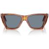 imagePersol PO0009 Square Sunglasses Terra Di SienaLight Blue 57 mm