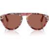 Cyclamen/Khaki/Brown