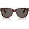 imagePersol Po3372s Square SunglassesHavanaDark Grey