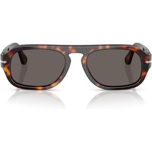 imagePersol Po3369s Aviator SunglassesHavanaDark Grey