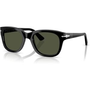 imagePersol Po3372s Square SunglassesBlackGreen