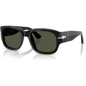 imagePersol Po3380s Square SunglassesBlackGreen