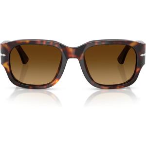 imagePersol Po3380s Square SunglassesHavanaLight Brown Gradient Dark Brow