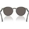 imagePersol Mens Po3171s Round SunglassesTaupe Grey TransparentDark Grey