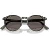 imagePersol Mens Po3171s Round SunglassesTaupe Grey TransparentDark Grey