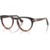 imagePersol PO3377V Round Prescription Eyewear Frames Brown 50 mm