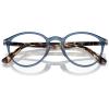 imagePersol Po3218v Round Prescription Eyewear FramesTransparent NavyDemo Lens