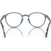 imagePersol Po3218v Round Prescription Eyewear FramesTransparent NavyDemo Lens