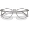 imagePersol Po3318v Round Prescription Eyewear FramesTransparent GreyDemo Lens