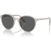 imagePersol Po3350s Round SunglassesBlackGreen
