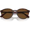 imagePersol Po3350s Round SunglassesCaffePolarized Black