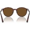 imagePersol Po3350s Round SunglassesCaffePolarized Black