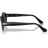 imagePersol Womens Po3378s Loris Oval SunglassesBlackGreen