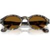 imagePersol Womens Po3378s Loris Oval SunglassesBrown TortoiseBrown