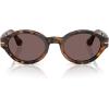 imagePersol Womens Po3378s Loris Oval SunglassesMadreterraViolet