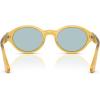 imagePersol Womens Po3378s Loris Oval SunglassesMieleBlue Vintage