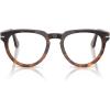 imagePersol PO3377V Round Prescription Eyewear Frames Brown 50 mm