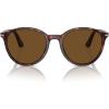 imagePersol Po3350s Round SunglassesCaffePolarized Black