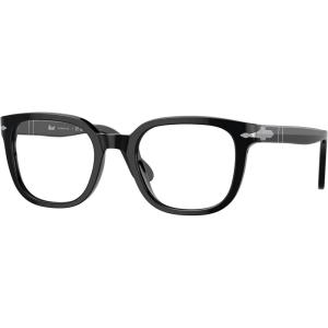 imagePersol PO3263V Square Prescription Eyewear Frames BlackDemo Lens 52 mm