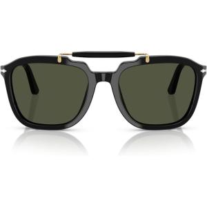 imagePersol Po0203s Square SunglassesBlackGreen