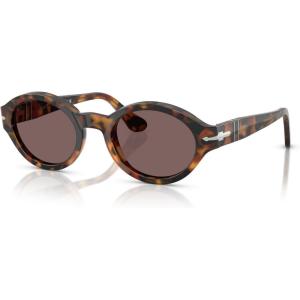 imagePersol Womens Po3378s Loris Oval SunglassesMadreterraViolet