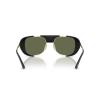 imagePersol Mens PO113SZ Polarized Rectangular Sunglasses Gold 55 mm