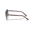 imagePersol Mens PO115SJ Polarized Square Sunglasses BrownBlue 54 mm