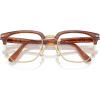 imagePersol PO3375V Square Prescription Eyewear Frames Brown 50 mm