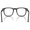 imagePersol PO3376V Square Prescription Eyewear Frames Black 52 mm