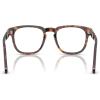 imagePersol PO3376V Square Prescription Eyewear Frames Brown 50 mm