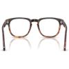 imagePersol PO3376V Square Prescription Eyewear Frames Brown 52 mm
