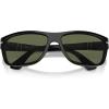 imagePersol Po3342s Rectangular SunglassesBlackPolarized Green