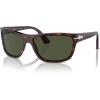 imagePersol Po3342s Rectangular SunglassesHavanaGreen