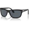 imagePersol Po3342s Rectangular SunglassesMatte BlackBlue