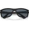 imagePersol Po3342s Rectangular SunglassesMatte BlackBlue