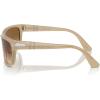 imagePersol Po3342s Rectangular SunglassesOpal BeigeClear Gradient Brown