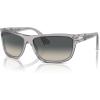 imagePersol Po3342s Rectangular SunglassesTransparent GreyLight Grey Gradient Dark Grey