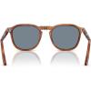 imagePersol Po3345s Square SunglassesTerra Di SienaLight Blue