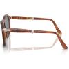 imagePersol Po3345s Square SunglassesTerra Di SienaLight Blue