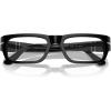 imagePersol Po3347s Adrien Rectangular SunglassesBlackPolarized Green