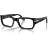 imagePersol Po3347s Adrien Rectangular SunglassesBlackPolarized Green