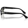 imagePersol Po3347s Adrien Rectangular SunglassesBlackSilverGreen