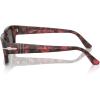 imagePersol Po3347s Adrien Rectangular SunglassesCaffePolarized Black