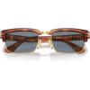imagePersol Po3347s Adrien Rectangular SunglassesTerra Di SienaLight Blue