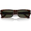 imagePersol Po3347s Adrien Rectangular SunglassesTortoise BrownGoldBrown