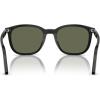 imagePersol Po3355s Square SunglassesBlackPolarized Green