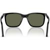 imagePersol Po3357s Renzo Rectangular SunglassesBlackPolarized Green