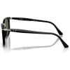 imagePersol Po3357s Renzo Rectangular SunglassesBlackPolarized Green