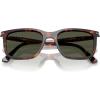 imagePersol Po3357s Renzo Rectangular SunglassesHavanaGreen