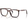 imagePersol Po3357s Renzo Rectangular SunglassesHavanaTransition Clear to Sapphire